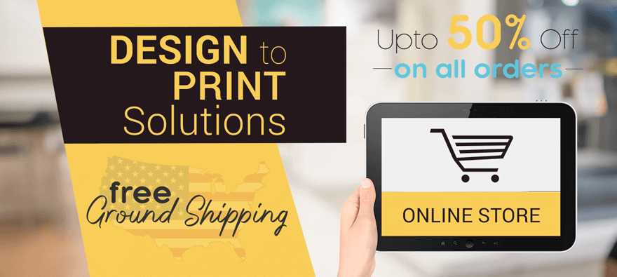 Design to Print Solutions - Upto 50% Discount & Free Shipping